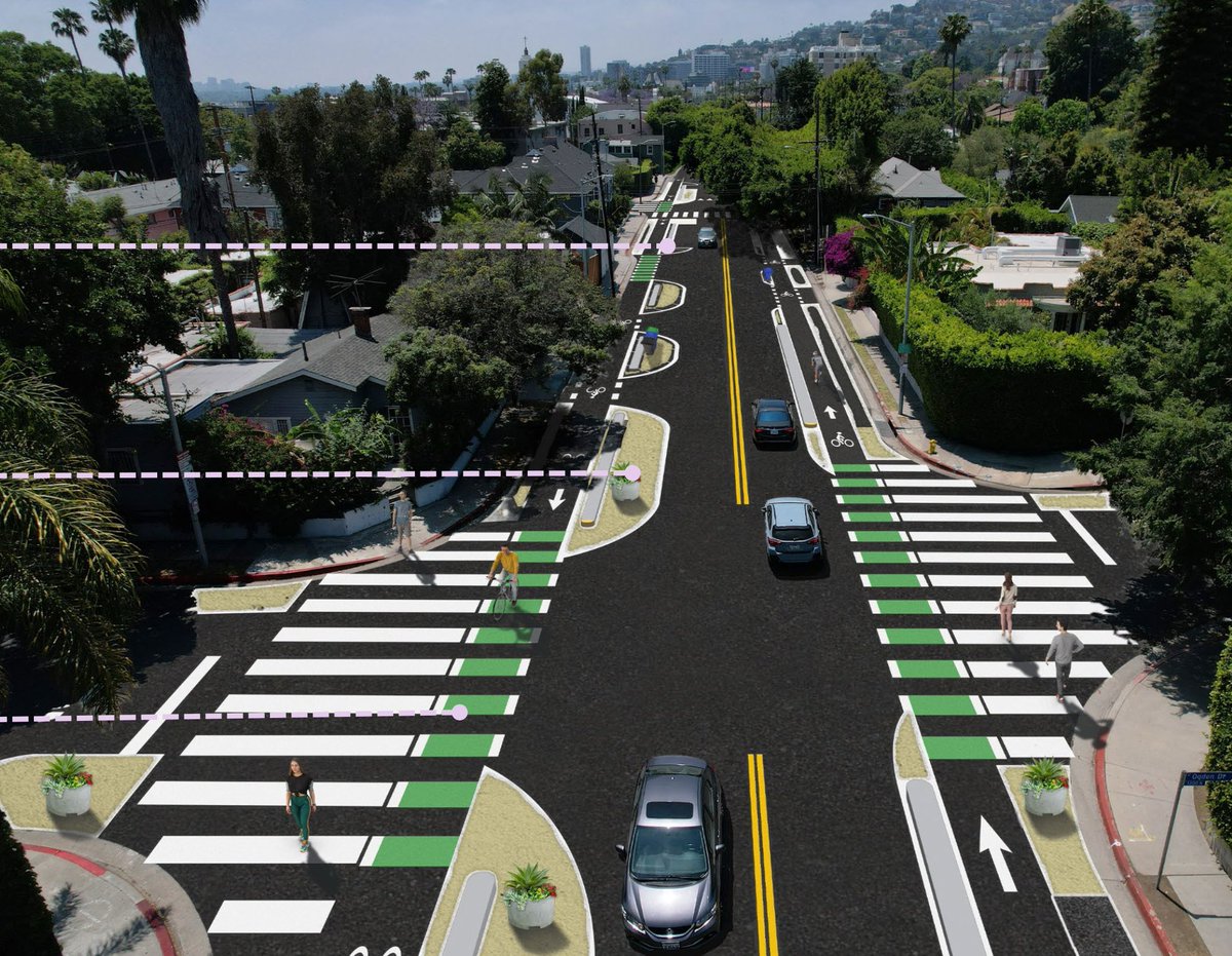 streetsforall's tweet image. 4+ years ago, WeHo approved protected bike lanes on Fountain. Current timeline doesn’t have them installed until late 2026.

Yesterday, another life was lost in yet another hit &amp;amp; run.

We can’t wait until next year to save lives; get it in the ground NOW!

wehotimes.com/bicyclist-kill…