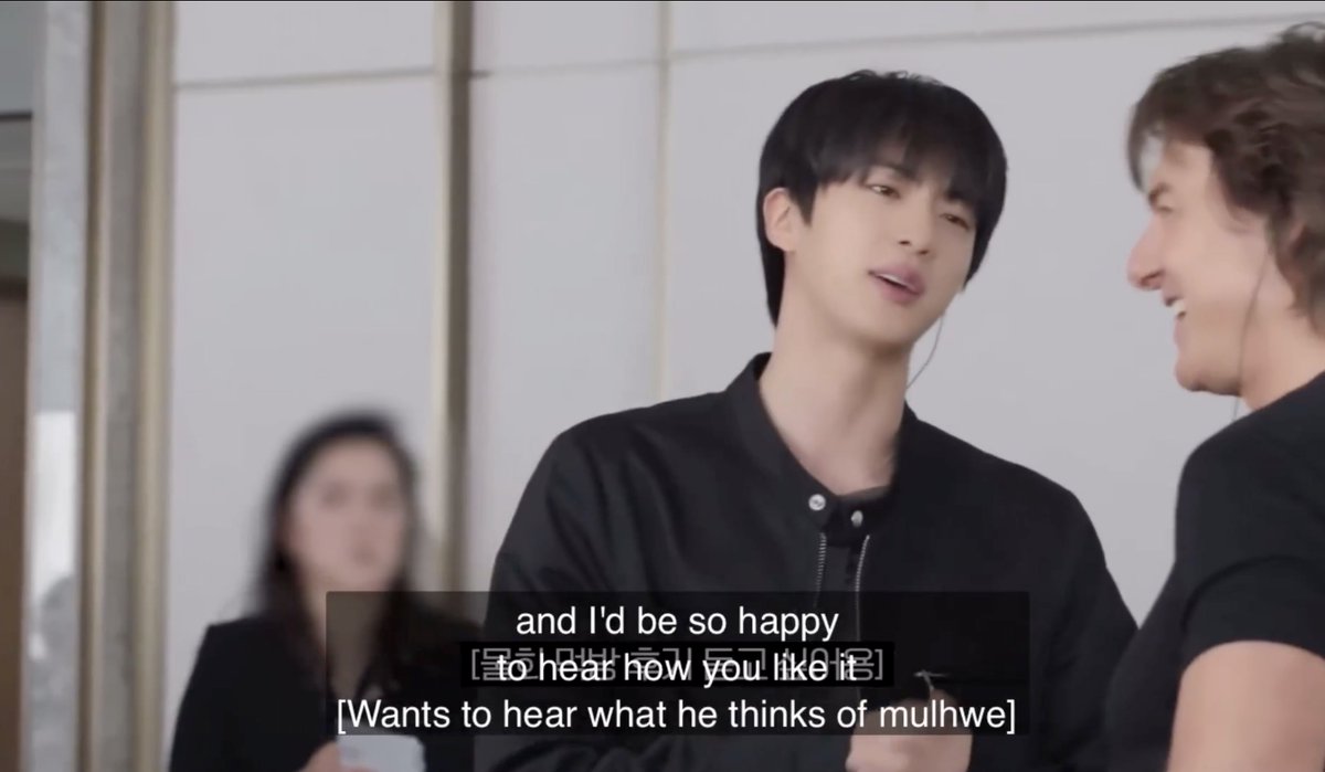 joon_lovebot's tweet image. "Jin hyung...his taste so distinct" and yeah cause he exclusively eats mulhwe 😭😭😭😭😭