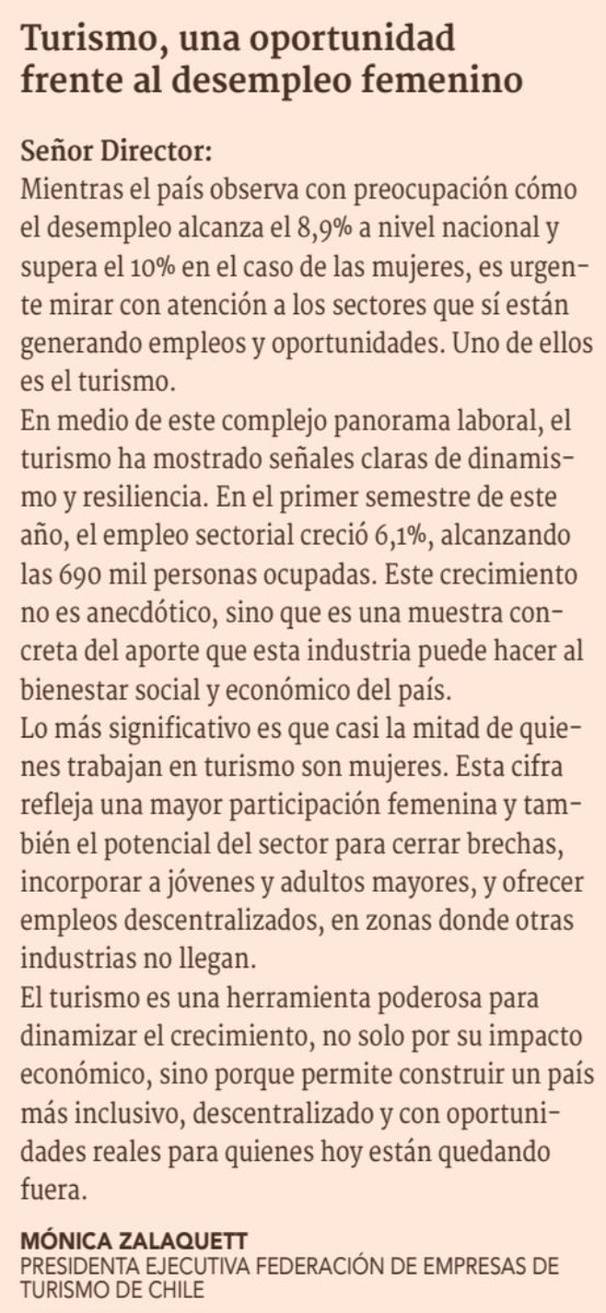 Federación de Empresas de Turismo de Chile tweet media