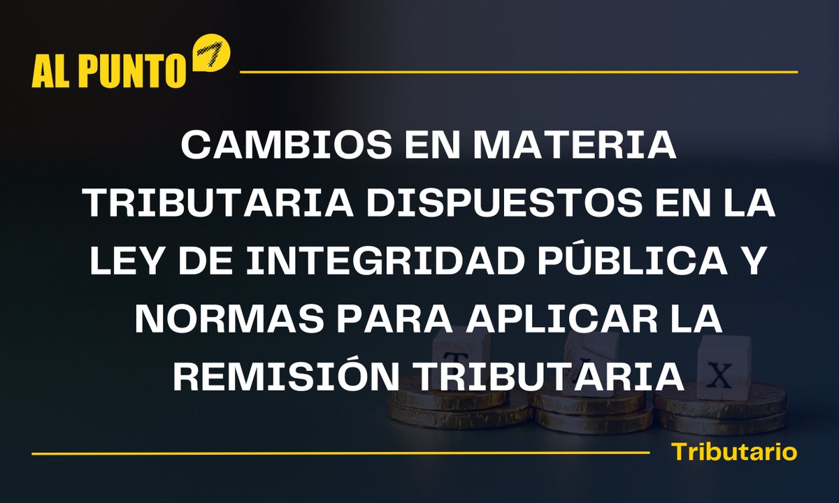 📢 Cambios clave en materia tributaria ecuatoriana: La nueva Ley Orgánica de Integridad Pública trae consigo importantes beneficios tributarios a fin de aliviar la carga fiscal de los contribuyentes y apoyar a la reactivación económica del país.

Lee el boletín completo en