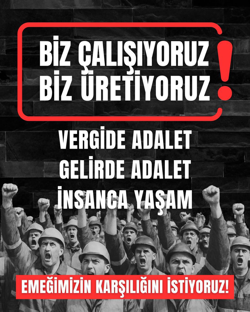 nscvk5484's tweet photo. #işçimüjdebekliyor

@tcbestepe @HMBakanligi @csgbakanligi https://t.co/glFhhlzSQ0
