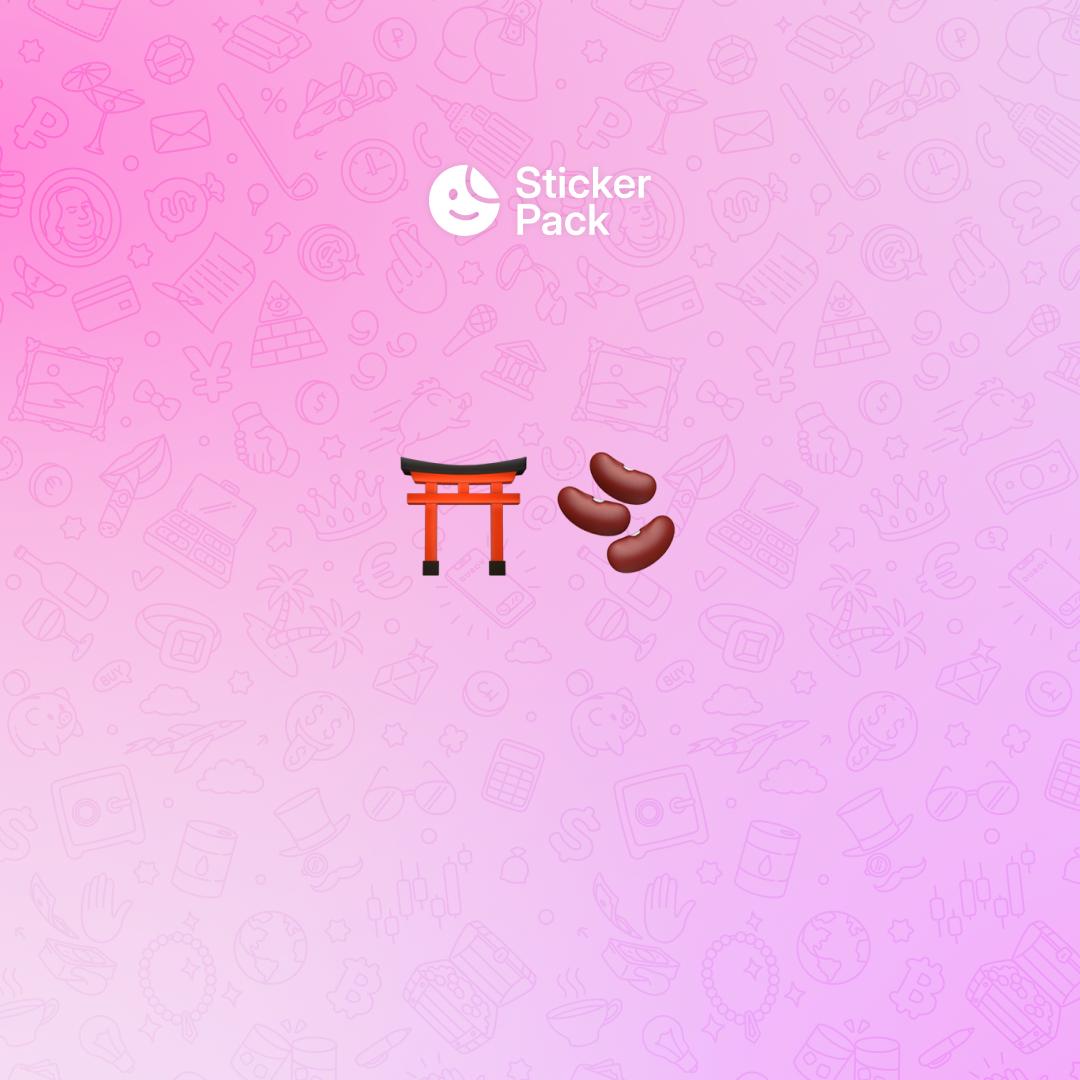 stickers_tg's tweet image. Last time, they sparked insane demand
And became witnesses of change
Well, they’re back ⛩
Psst... holders of the first pack = priority boost