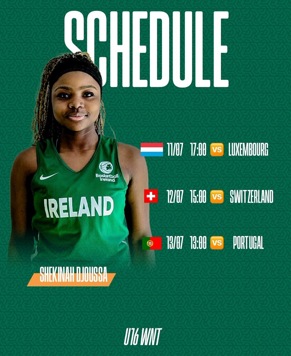 Blakestown CS PE and Extra-curricular (@blakestown_pe) on Twitter photo Best of luck to our talented <a href="/BlakestownCS/">Blakestown CS</a> student, Shekinah and the rest of the U16 Irish basketball team in their tournament in Luxembourg. <a href="/BballIrl/">Basketball Ireland</a> Best of luck to our talented <a href="/BlakestownCS/">Blakestown CS</a> student, Shekinah and the rest of the U16 Irish basketball team in their tournament in Luxembourg. <a href="/BballIrl/">Basketball Ireland</a>