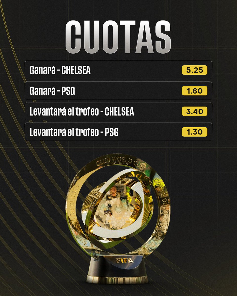Gainblers's tweet image. 👑 ¡FINAL DEL MUNDIAL DE CLUBES!

📊 Las estadísticas de ambos finalistas a lo largo del torneo. Sus números asustan si tenemos en cuenta que solo han jugado 6 partidos...

🔎 Los 100 remates del Chelsea, solo 1 gol encajado de los parisinos...¡y qué nombres propios!

✏️ Mójate…
