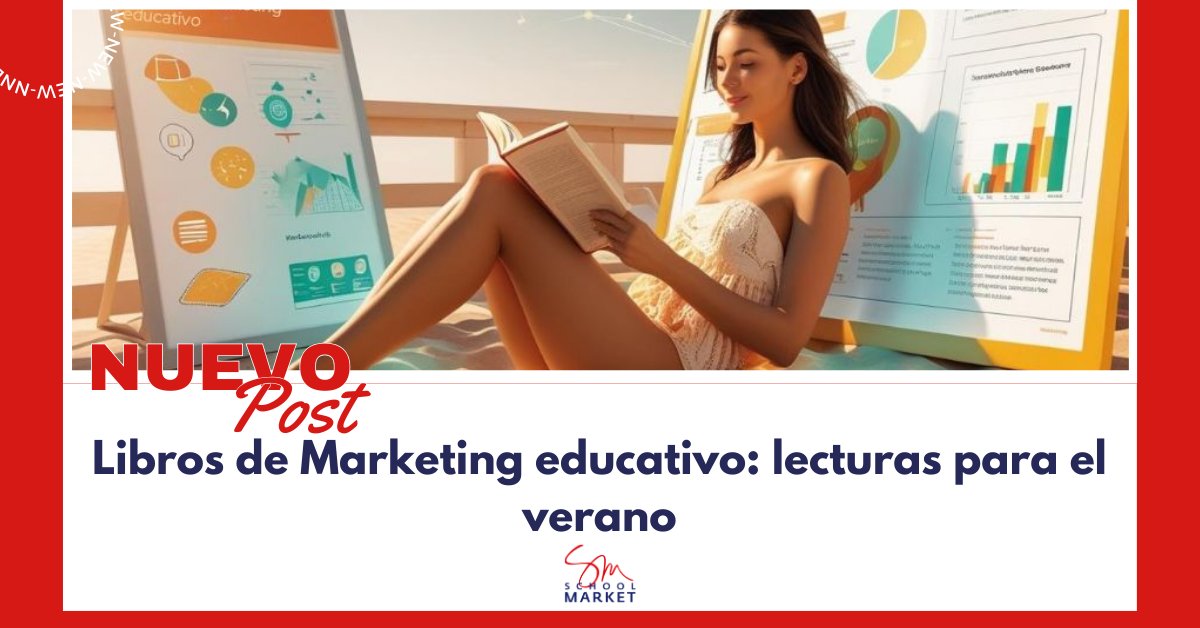 📚☀️Recopilamos una lista de libros imprescindibles sobre marketing educativo, desde obras de expertos como <a href="/Vic_Nunez_/">Víctor Núñez</a> y <a href="/Philip_Kotler/">philipkotler</a>, hasta ebooks gratuitos de SchoolMarket, ¡hay algo para todos!
🔗schoolmarket.es/marketing-educ…

#MarketingEducativo #LecturasDeVerano <a href="/lideditorial/">LID Editorial</a>