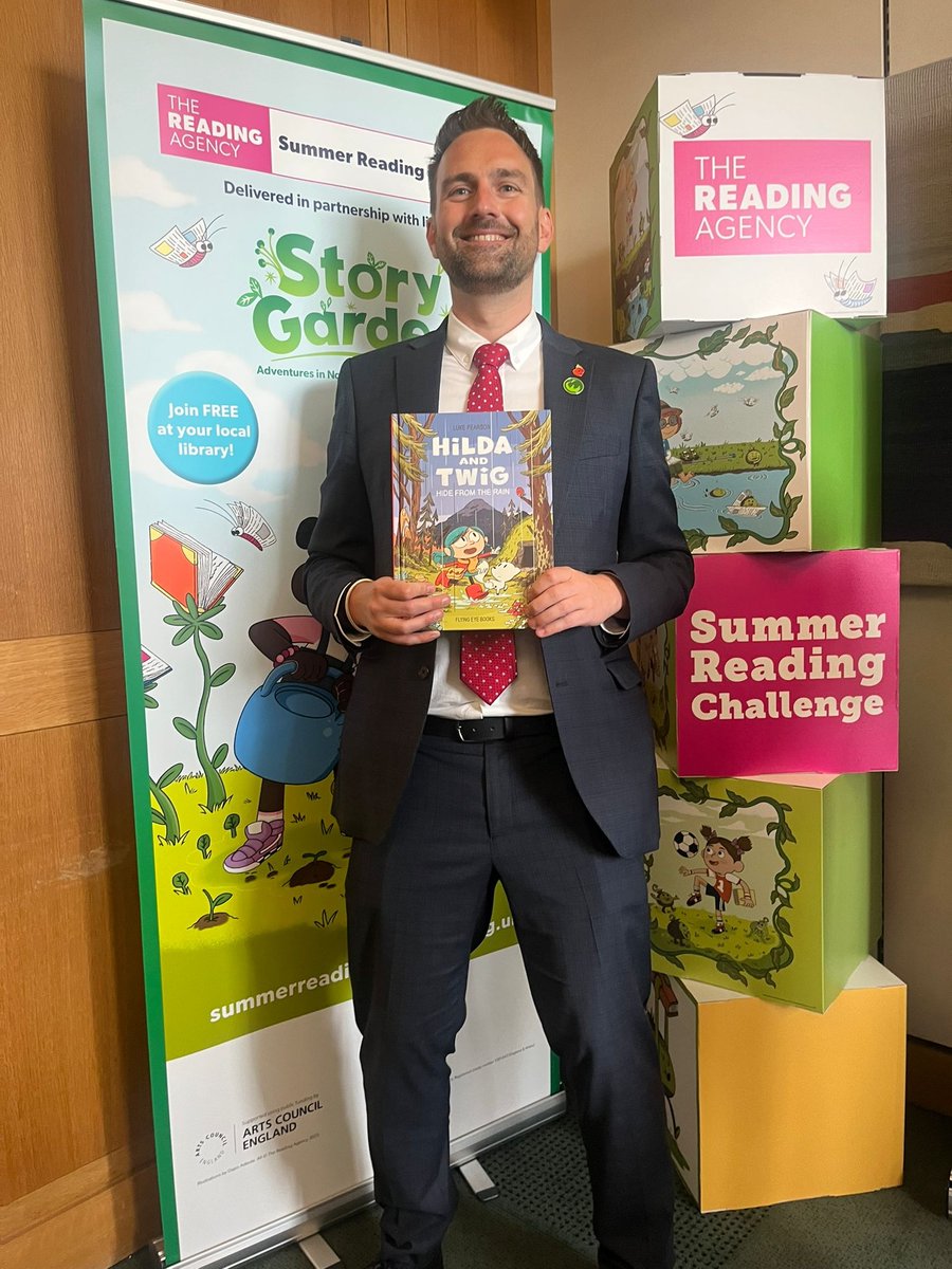 DanAldridgeWSM's tweet image. I know I’m a week late shouting about it – but between Parliament meetings and constituency work, I’ve been busy reading too!

School Reading Challenge is a great way to engage kids in books, imagination, and learning.

What are you reading at the moment?