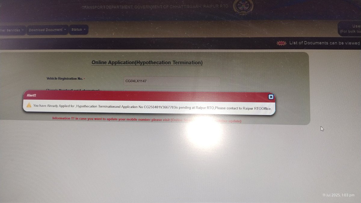 deenaiims's tweet photo. @ChhattisgarhCMO @nitin_gadkari Even after applying online, the applicant has to visit the RTO. Then what is the use of online service? https://t.co/47bHSbFrNo