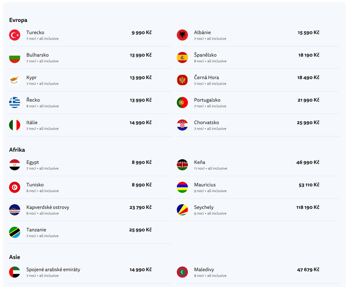 🏖️ Kam o prázdninách za all-inclusive do ⭐⭐⭐⭐ nebo ⭐⭐⭐⭐⭐ hotelů?  😎👇
cestujlevne.com/zajezdy/last-m…