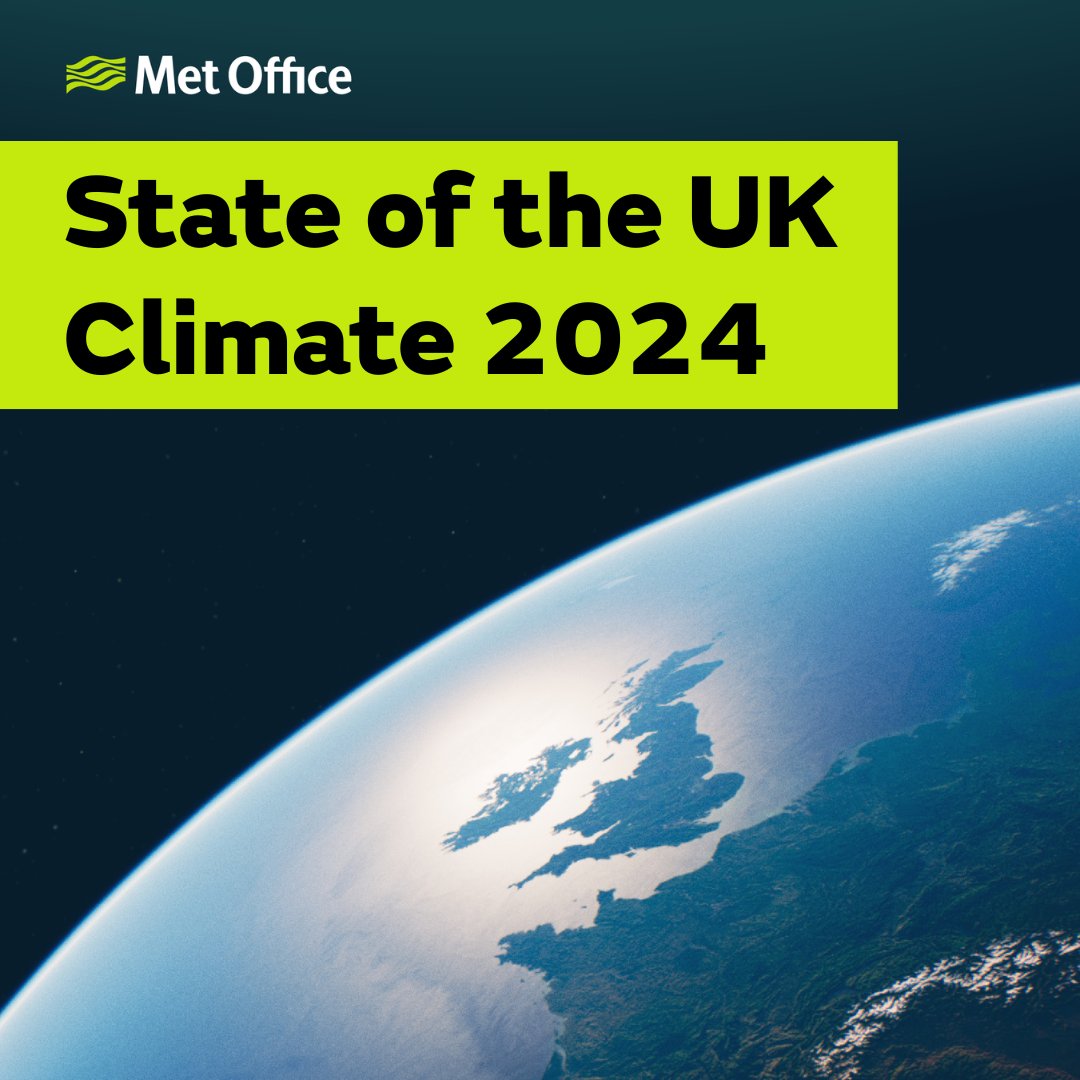 MetOffice_Sci's tweet image. The Met Office State of the UK Climate Report for 2024 will be published on Monday by @wileyinresearch in @RMetS International Journal of Climatology, summarising the UK weather and climate in 2024
We’ll share the key report findings here, so stay tuned!