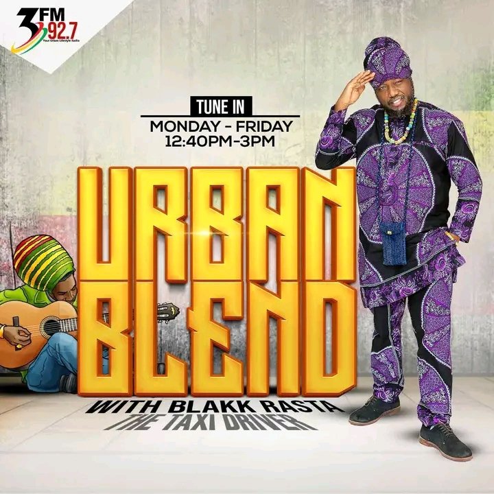 Reggae music taking over the airwaves with the king of airwaves <a href="/Blakkrasta/">BLAKK RASTA</a> on <a href="/3fm927/">#3FM927📻</a> #UrbanBlend #TaxiDriverShow
 <a href="/ClementPlasma/">CLEMENT PLASMA 🇬🇭</a> <a href="/DoseFitz/">Fitz Daniel Dose</a> <a href="/TestamentGh4/">TESTAMENT GH</a> <a href="/anane_emperor/">Emperor Kwame Anane</a> <a href="/abonkeka/">Abonkeka David</a> <a href="/Bukari_Bansuwer/">Abdul-Rahim Abubakar Bansuwer</a> <a href="/Afi_Seyram/">Afi_Seyram</a> <a href="/Teejay63/">Tee Jay</a> <a href="/EugenPeprah/">Eugene & Eugenia N-Peprah💧🇬🇭(Kuchoko For Life)</a> <a href="/The_Otumfour/">Ras Otumfour Nana Tutuffalo Tujah Jah-I 🌿🪴</a> <a href="/a_kwetey/">James Kwetey 🇬🇭🙏 (A. K. A KINGBOBO)</a>  <a href="/kwadzo_rasta/">Kwadzo Rasta</a>