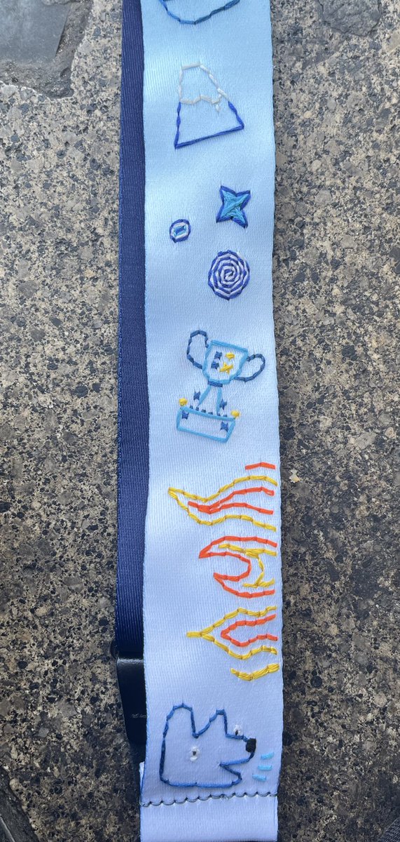 BluesDogDays's tweet image. In the James Marriott queue? Sew a guitar strap! Who wants it?/j