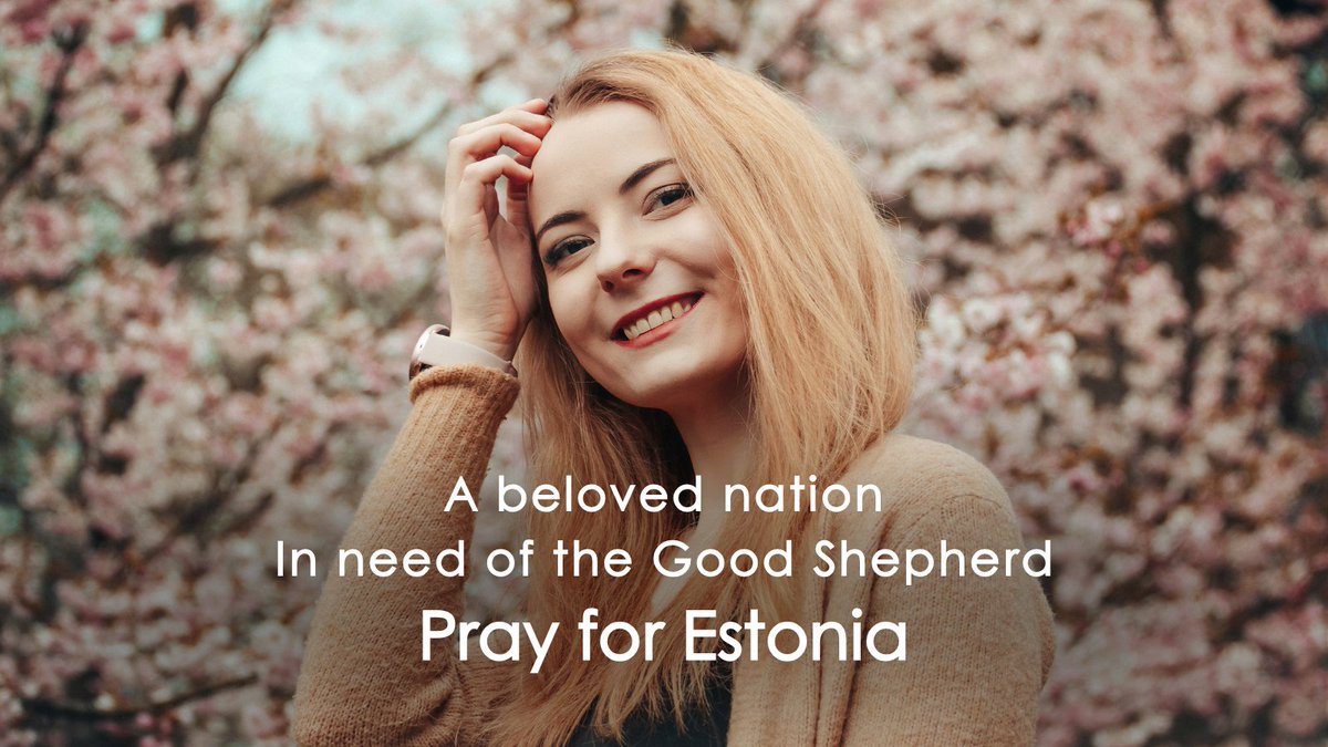 God is EVER a DELIVERER and REDEEMER—the Good Shepherd who leaves the 99 sheep to find the ONE who is LOST (Luke 15:1-7)! May Estonians go from deeply LOST to joyfully FOUND in JESUS!

Watch and pray for Estonia: prayercast.com/prayer-topic/e…
