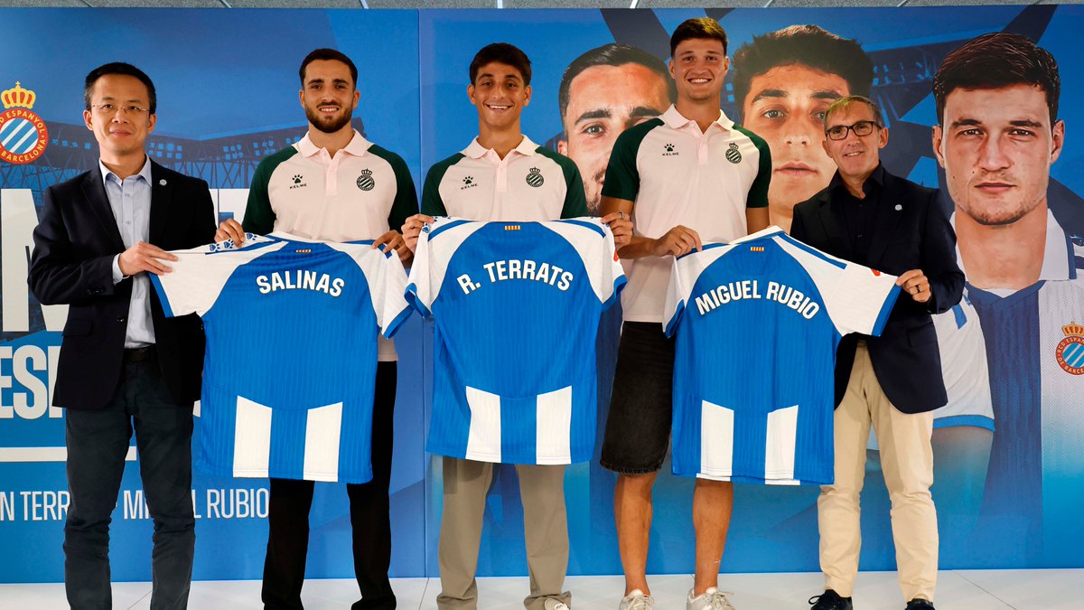 ⚪️🔵 Benvinguts al RCD Espanyol! #RCDE