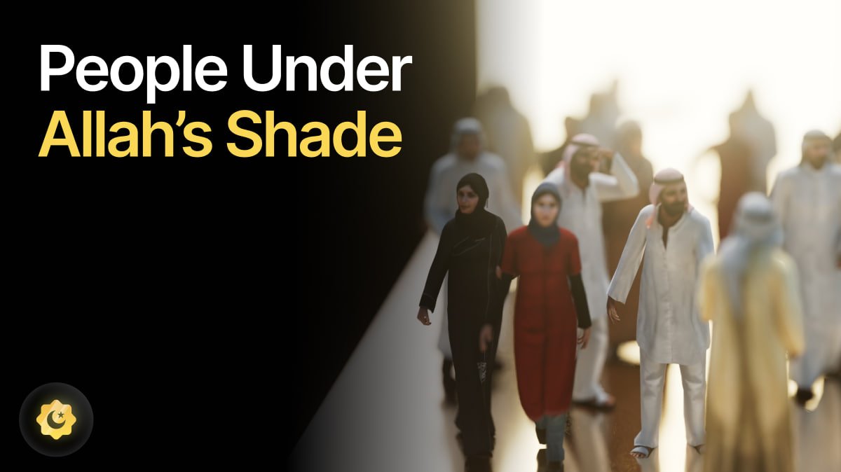 TassbeehBot's tweet image. ✨ 7 People Under Allah’s Shade on the Day of Judgment

1⃣ A just ruler.

2⃣ A youth who grew up in the worship of Allah.

3⃣ A person whose heart is attached to the mosque.

4⃣ Two people who love one another for the sake of Allah — They meet and part for His sake.

5⃣ A man who…