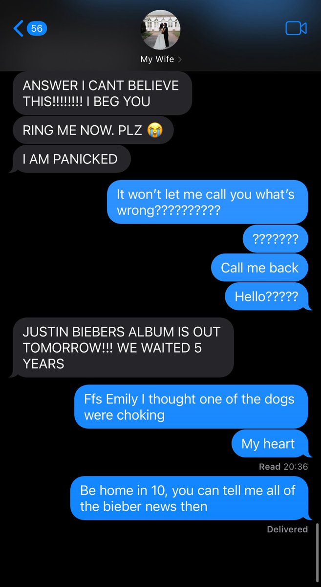 Ah <a href="/justinbieber/">Justin Bieber</a> I was sent into full fight or flight last night.