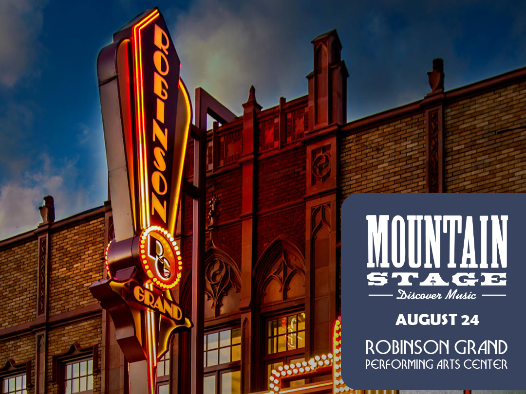 MountainStage's tweet image. On Aug. 24, we will return to the historic Robinson Grand Performing Arts Center in Clarksburg, WV!
Host Kathy Mattea will welcome Robert Randolph, Carolyn Wonderland, Patty Larkin, and more.
🎟️bit.ly/3Tztp5q