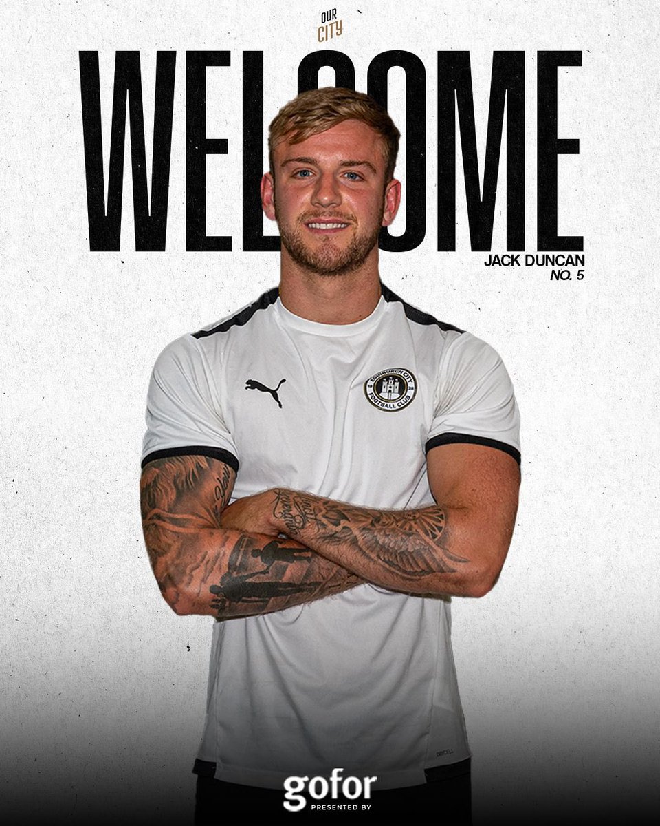 Say hello to your new number five 5️⃣ 

Edinburgh City are delighted to announce the signing of defender Jack Duncan after a successful trial period 🤝

#OurCity