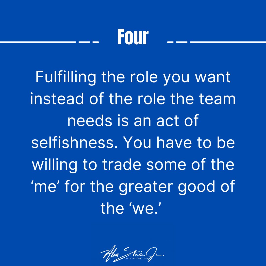 When you are on a team… you’ve opted to be a part of something bigger than yourself. And selfishness undermines team cohesion.

Here are four examples of selfishness that quietly erode organizational performance...