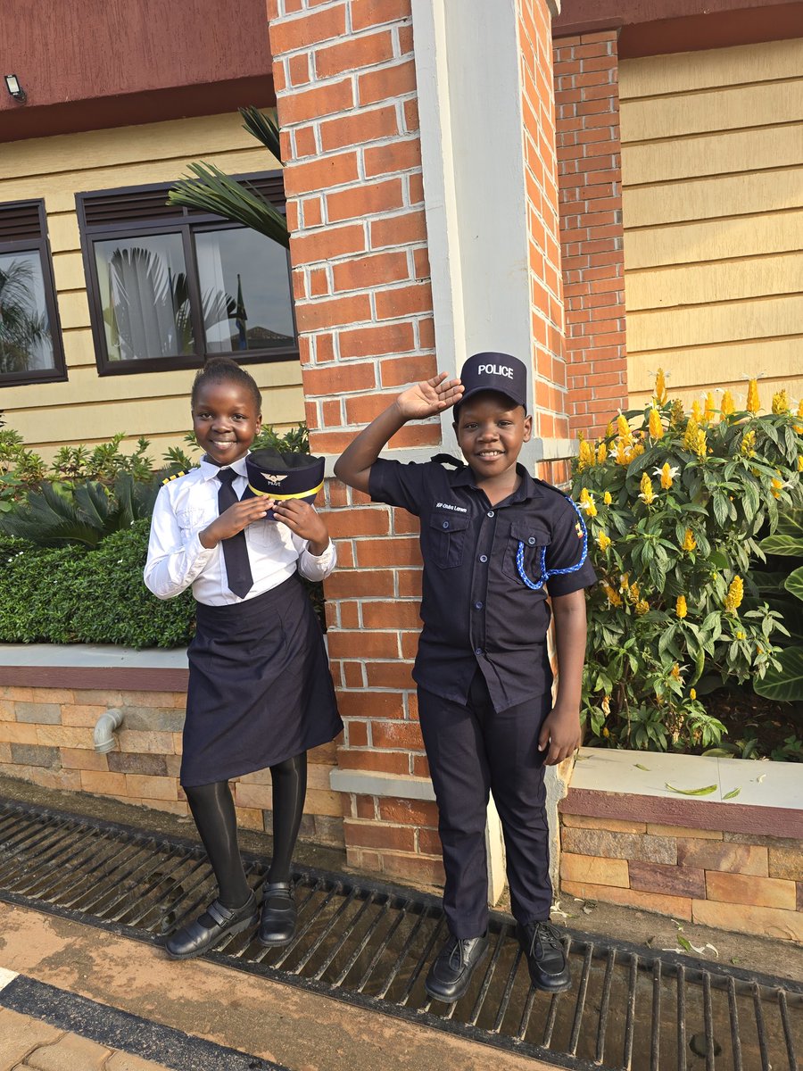 NancyAbwola's tweet image. Today was career day at my children&apos;s school. It was fun for them.
I love it that they can still dream big, unlike adulthood!
 IGP and Uganda Airlines captain 2055 😍