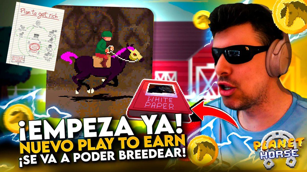 El Crocante - CODE: CROCANTE🚀🌕 (@crocante_el) on Twitter photo 🐎APRENDE TODO SOBRE PLANET HORSE - NUEVO PLAY TO EARN ¿EL AXIE DE LOS CABALLOS?🔥
En este video te explico todo sobre el nuevo juego play to earn “Planet Horse”, como empezar a jugar, y analizamos todo el whitepaper en detalle.
<a href="/PlanetHorseGame/">Planet Horse</a>
#playtoearn 🐎APRENDE TODO SOBRE PLANET HORSE - NUEVO PLAY TO EARN ¿EL AXIE DE LOS CABALLOS?🔥
En este video te explico todo sobre el nuevo juego play to earn “Planet Horse”, como empezar a jugar, y analizamos todo el whitepaper en detalle.
<a href="/PlanetHorseGame/">Planet Horse</a>
#playtoearn