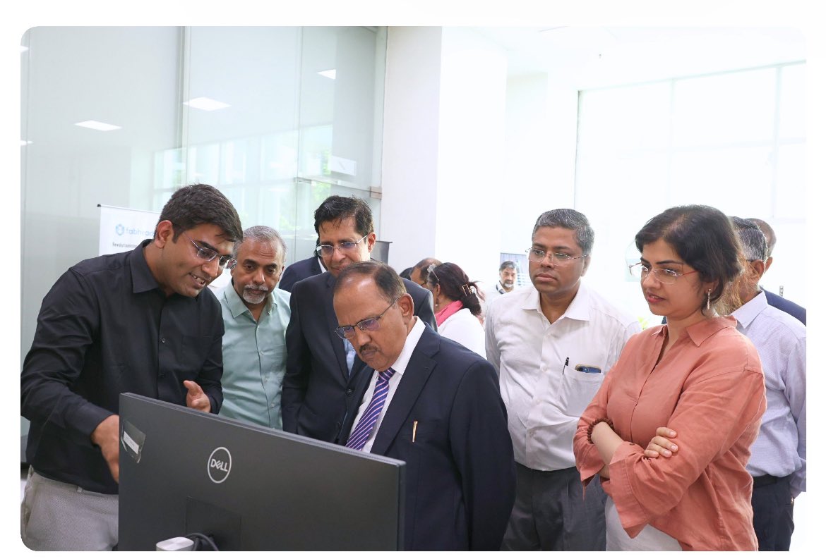 thesuyashsingh's tweet image. What an honor! Presented our groundbreaking #Drishti Satellite and AI-powered ISR analytics to Shri Ajit Doval, NSA to the Govt of India. His enthusiasm was truly inspiring to us at GalaxEye
Thank you, sir, for the invaluable motivation to the founders like us.
Huge thanks to…