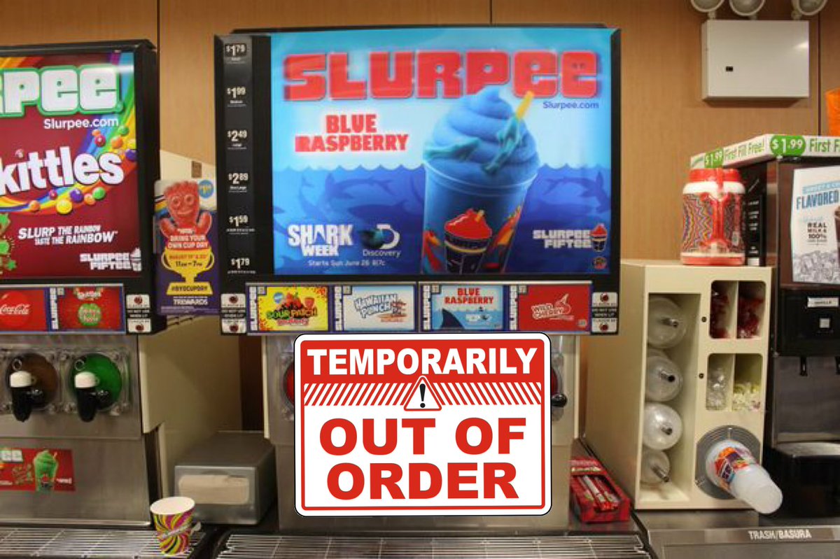 Every 711 Slurpee Station today 😂 #711