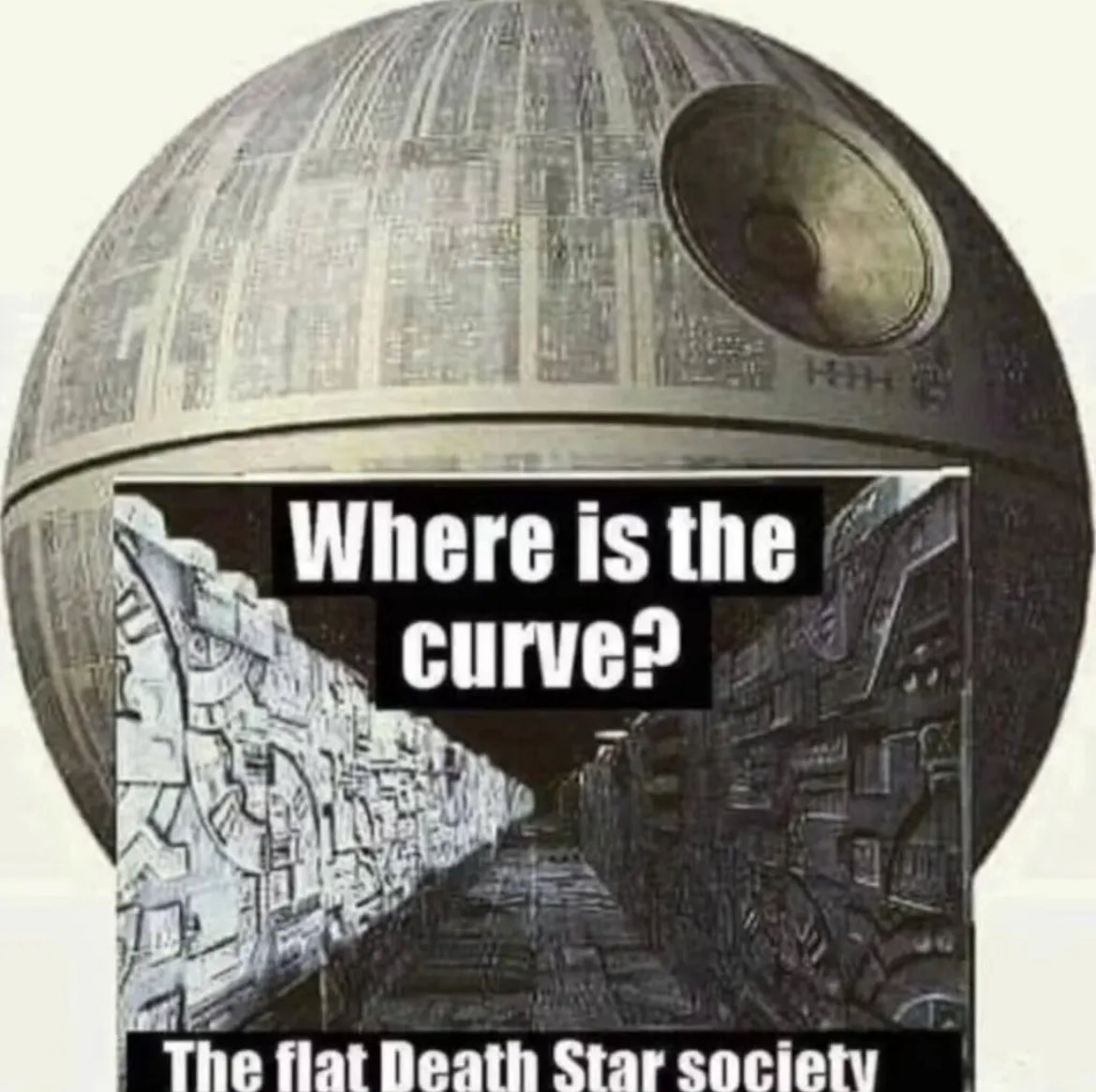 Explain this one atheist #gaymer #StarWars #FlatEarth