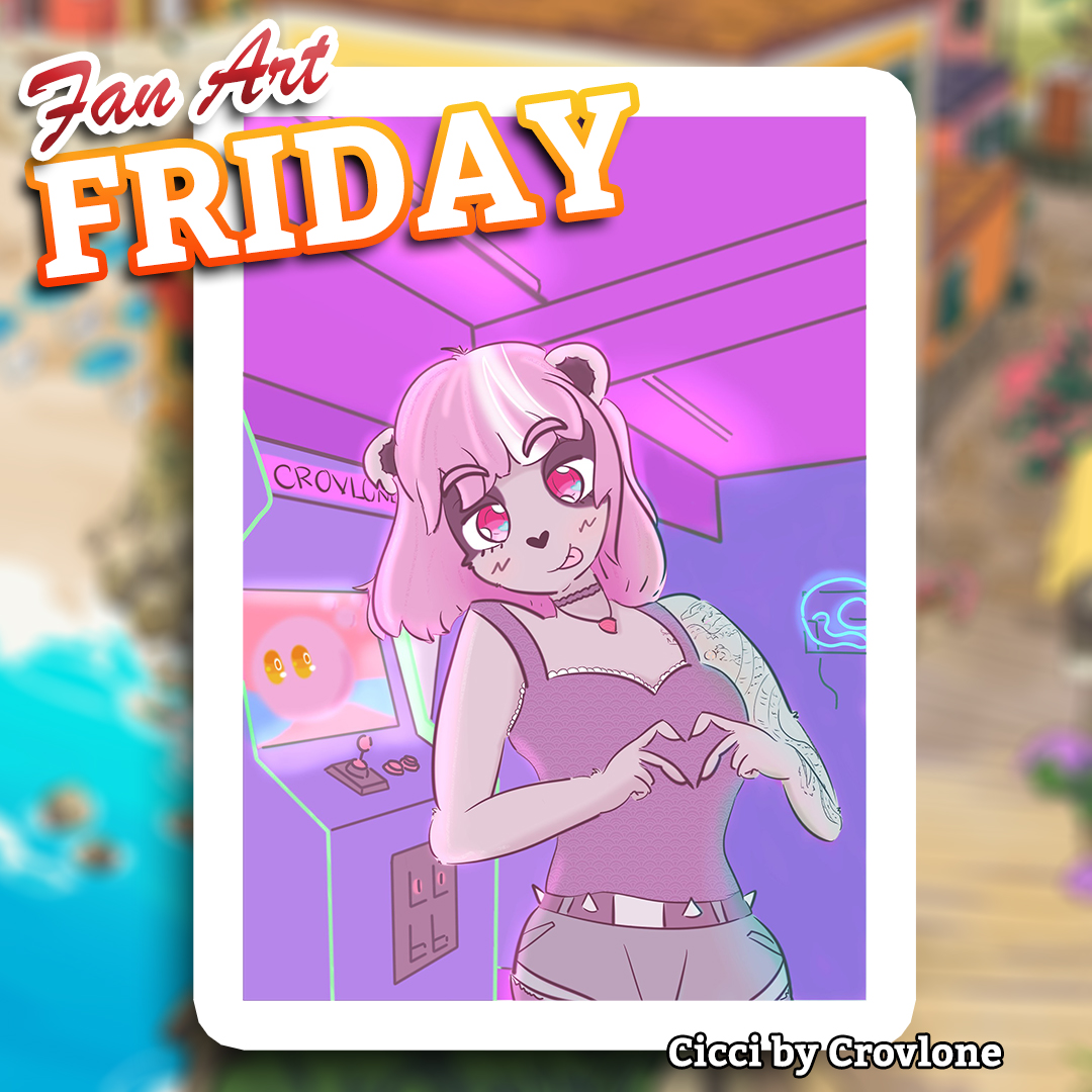 On Your Tail (@onyourtailgame) on Twitter photo 🏖 Fan Art Friday time! Cicci’s hitting the arcade — who's up for a high score challenge?
Fan art by <a href="/crovlone/">Crovlone (COMMS OPEN)</a>
#fanartfriday #indiegames #onyourtail 🏖 Fan Art Friday time! Cicci’s hitting the arcade — who's up for a high score challenge?
Fan art by <a href="/crovlone/">Crovlone (COMMS OPEN)</a>
#fanartfriday #indiegames #onyourtail