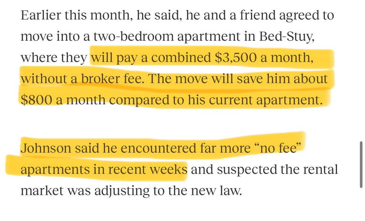 Surprise! The FARE Act is working.