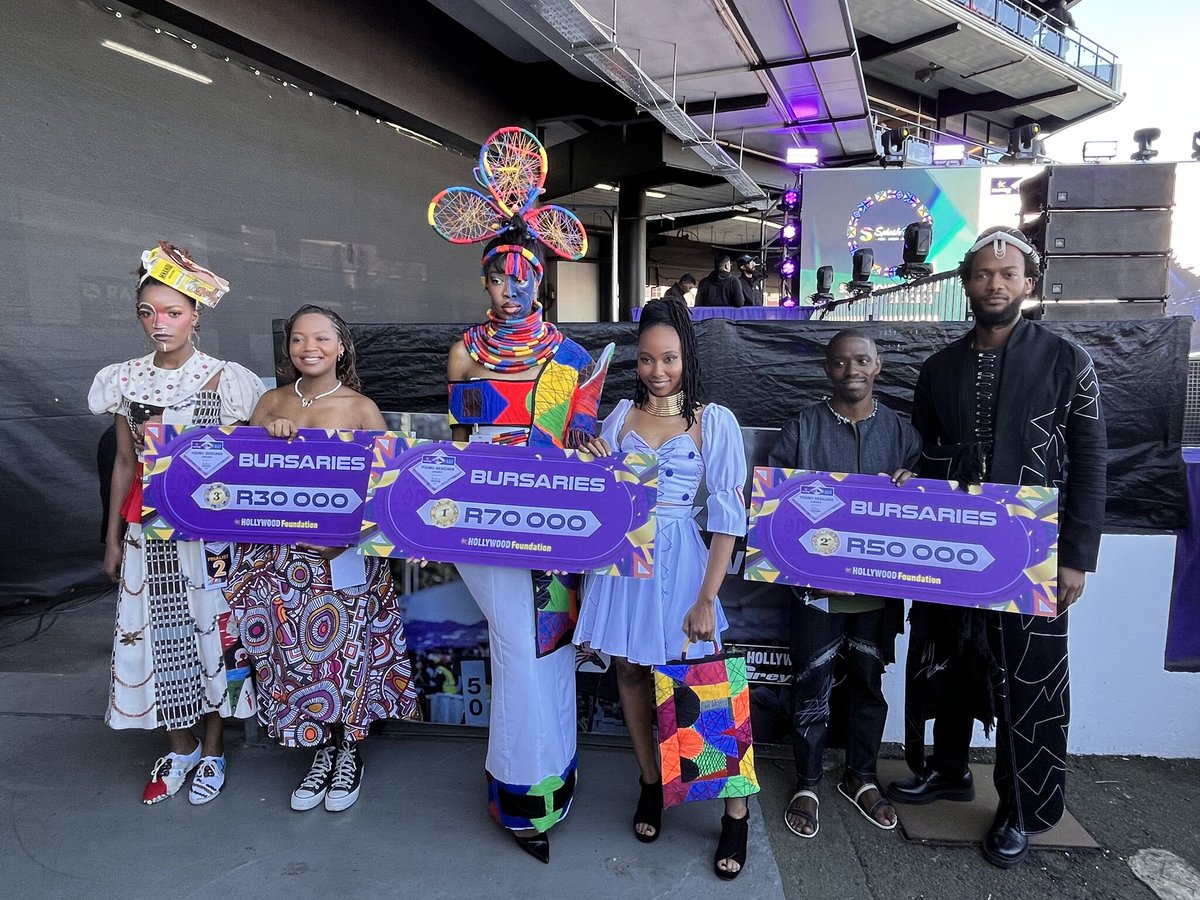 HWBFoundation's tweet image. Reflecting on HDJ2025: The Hollywood Foundation proudly awarded bursaries to our top 3 Young Designer Award finalists this past Saturday! 💫
With bursary support of R70 000, R50 000, and R30 000, these exceptional young creatives now have the resources to elevate their craft and…