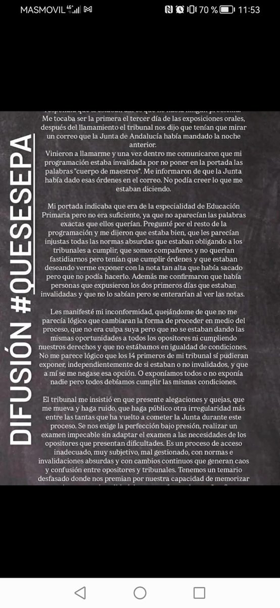 muniakino's tweet photo. @javierjuantur @CarlosA44228005 @DuroBelinda @PugaGmail @MariaPopi6 @rosarobco @AsunCarretero @agarciaportela @caval100 No es solo la sanidad.

Lo privatiza todo

Capturas de cómo se han cargado las oposiciones a docentes en Andalucía mientras en la privada con una entrevista sobra. https://t.co/hSeIhnyeMs