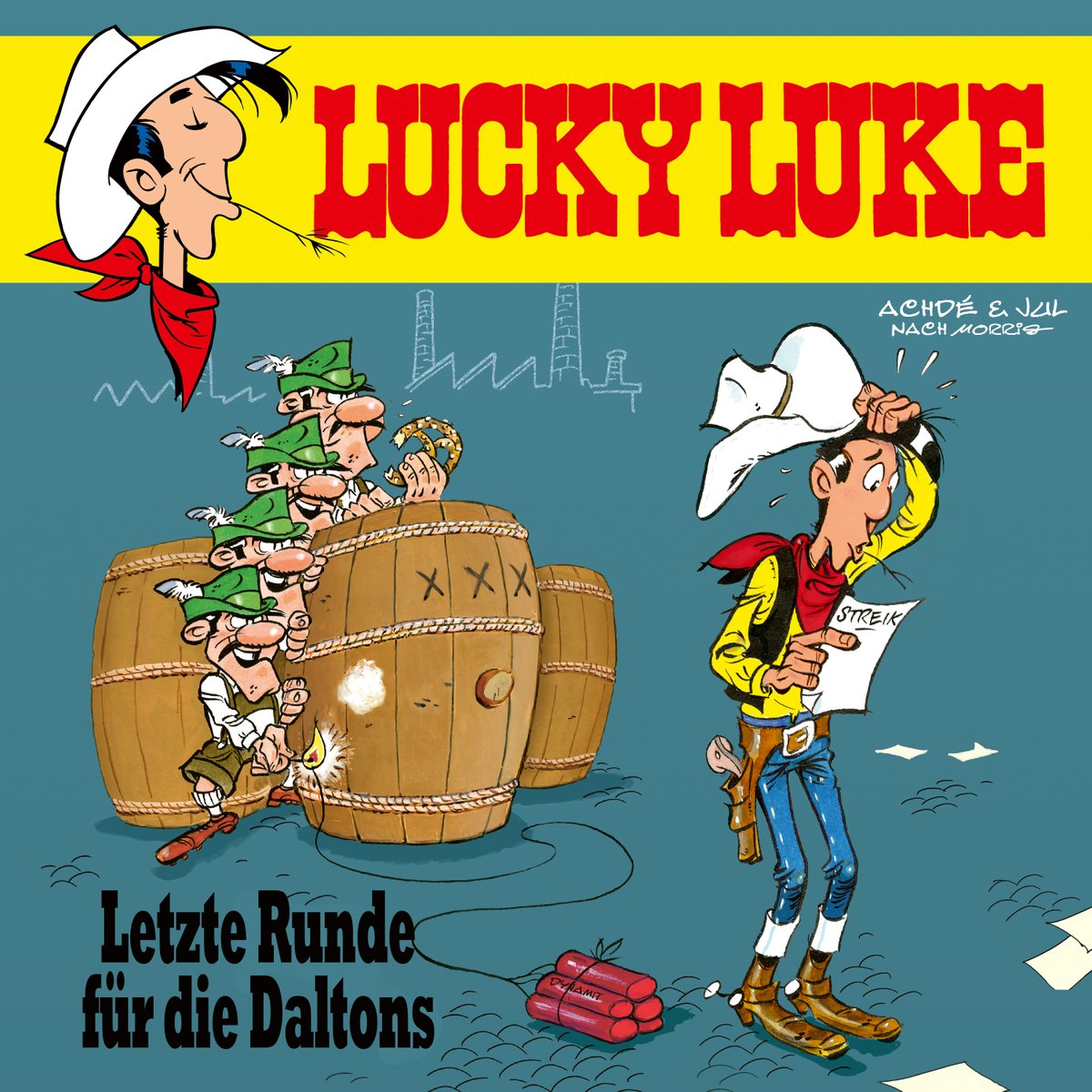 Folgenreicher Hörspieltipp zum Wochenende: "Letzte Runde für die Daltons" - das neueste Hörspiel des „Poor Lonesome Cowboy“ LUCKY LUKE! Viel Spaß beim Hören! Infos zum Hörspiel ➡️ Link in Bio 🤠 🎧 #luckyluke #comics #hörspiel #hoerspiel #hörbuch #hoerbuch #karussell