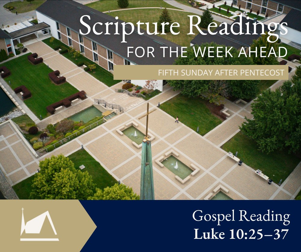 CTSFWedu's tweet image. The Gospel Reading for this coming Sunday in the Three-Year Lectionary (Series C) is Luke 10:25–37. For the full reading, visit: bit.ly/40yEuYb