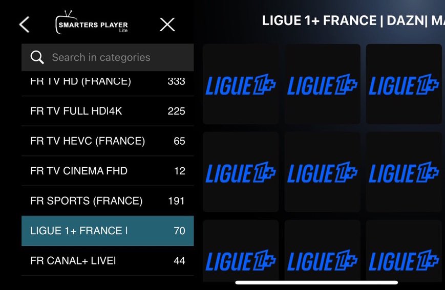 Mon IPTV est déjà prêt pour la reprise de la Ligue 1  🤣