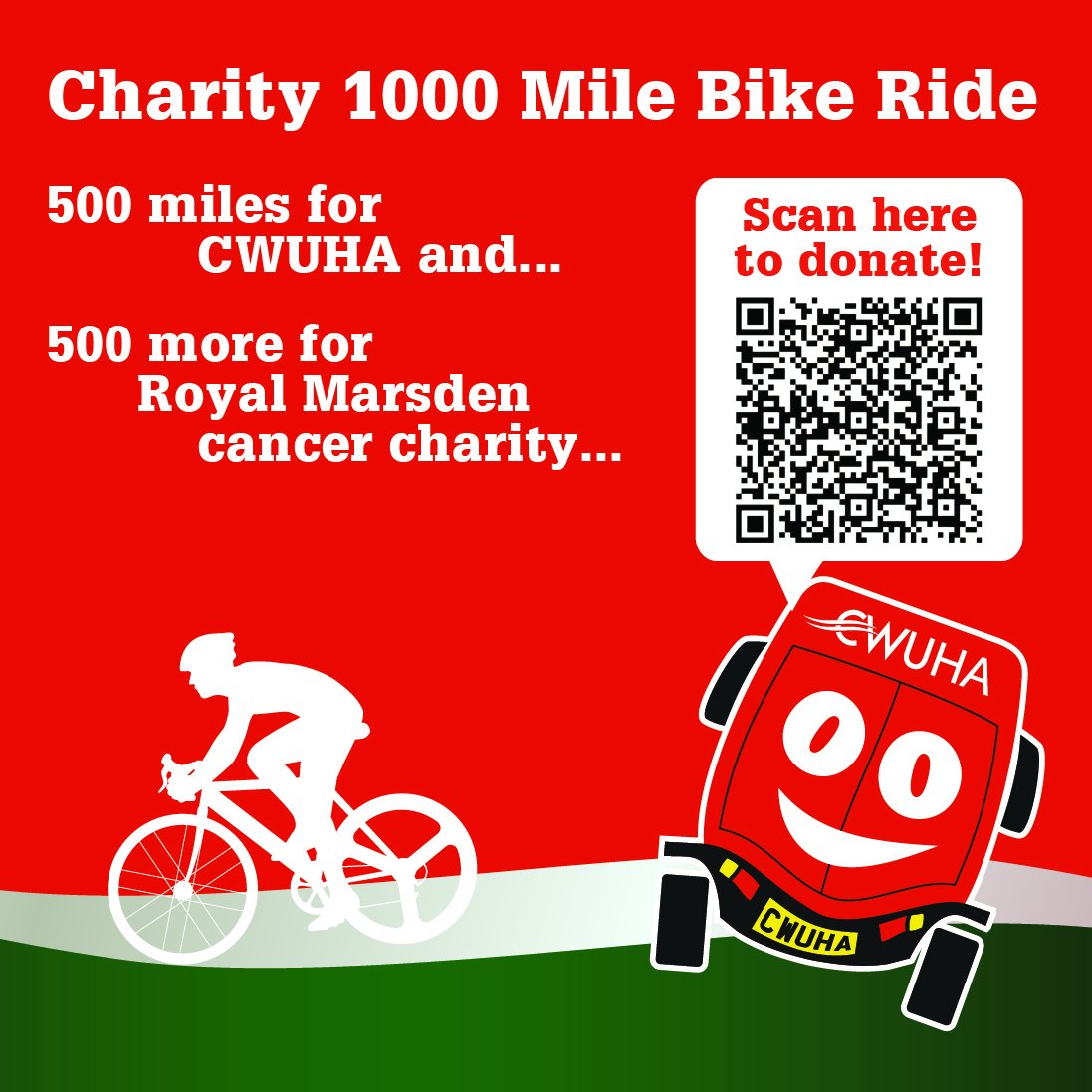 cwuha's tweet image. Good luck to Matt and Phil, who set off tomorrow on their 1,000-mile sponsored charity bike ride across Scotland in memory of Matt's dad, Andy Kerr ❤️
