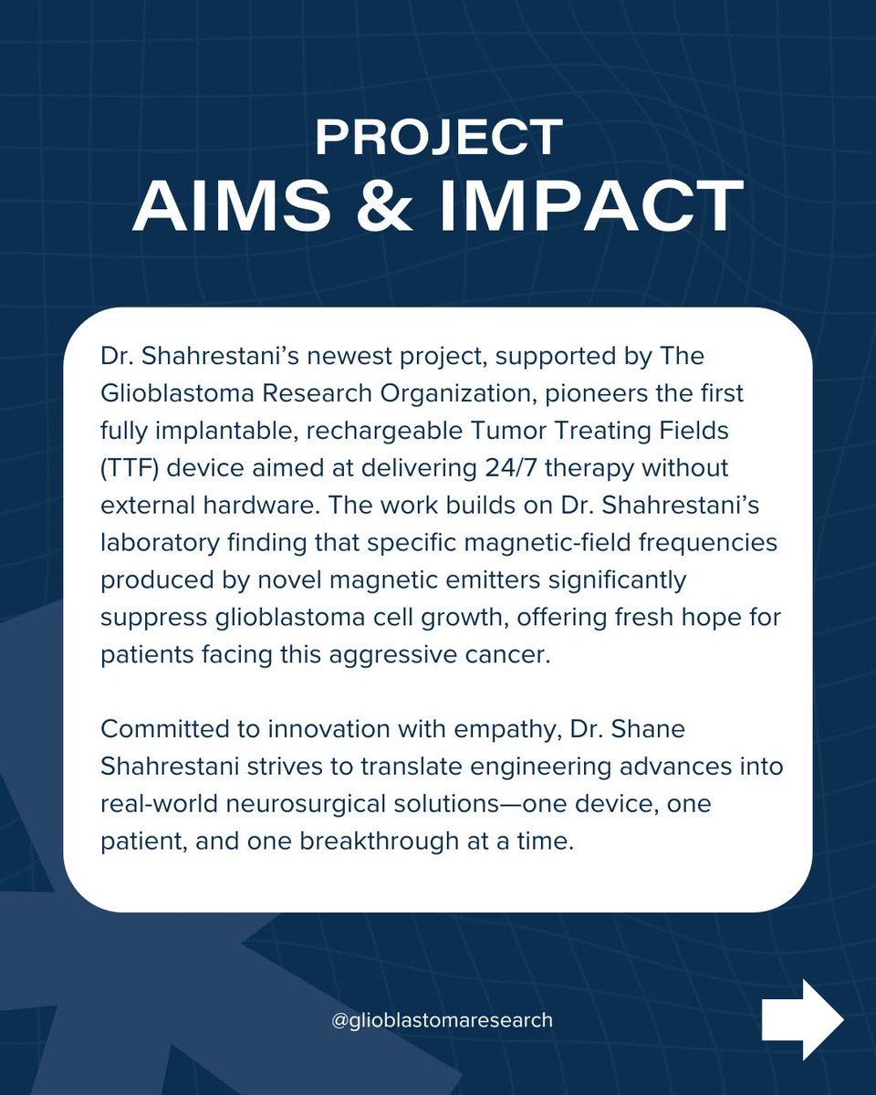 glioblastomaorg's tweet image. Introducing Project Kenny, the 13th research initiative funded by the Glioblastoma Research Organization and our 4th fully funded project this year🧠
#Glioblastoma
