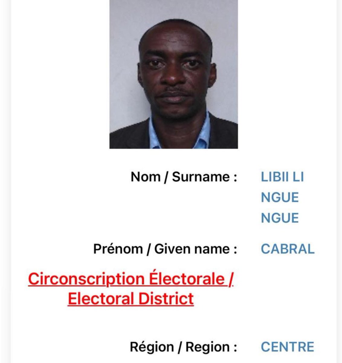 CabralLibii's tweet image. ELECAM comme auparavant, et comme au Sénégal, en Côte-d’Ivoire ou partout ailleurs, renoue avec la possibilité pour les citoyens inscrits de vérifier leur inscription.
C’est aussi le lieu de rappeler les dispositions de l’article 81 (2) du Code électoral :
« Tout parti…