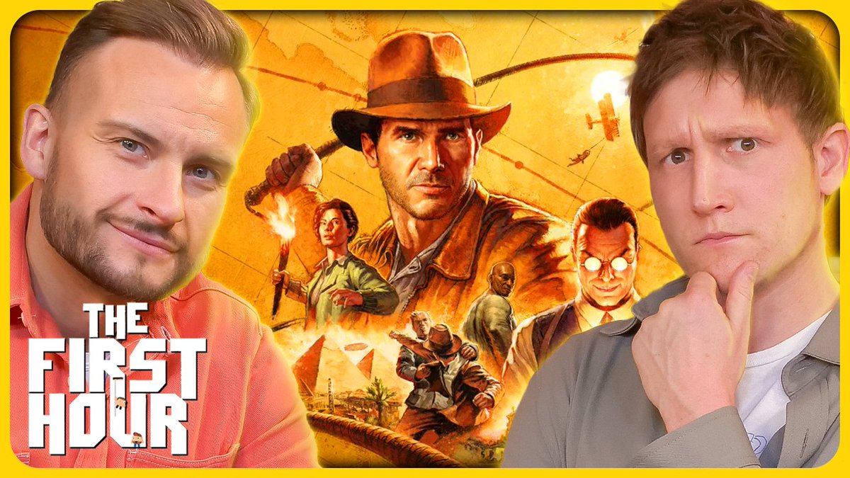 🚨The First Hour is on YouTube! 📷 Full video here >> youtu.be/fT4CVav8uZE  

<a href="/AdamSavage/">Adam Savage 🇬🇧</a>'s dream has finally come true, as he gets to don the hat and whip in #indianajonesandthegreatcircle with <a href="/AMHRichardson/">Anthony Richardson</a> !