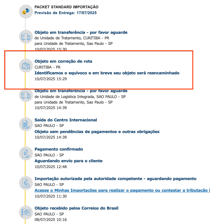 PipoLand's tweet photo. Me assusta o nível de Incompetência do @correiosBR. Detalhe, moro em São Paulo e por um "equivoco", enviaram para Curitiba. PQP tem que ser privatizado essa merda. https://t.co/huVmAciwpM
