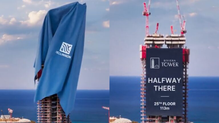 Speedynewsgr's tweet image. Ελληνικό: Στα μισά της κατασκευής ο Riviera Tower – Παίρνει μορφή ο ουρανοξύστης - tinyurl.com/ytxw7gaz
#LAMDADEVELOPMENT #RivieraTower #Ελληνικό #κατασκευή #ουρανοξύστης