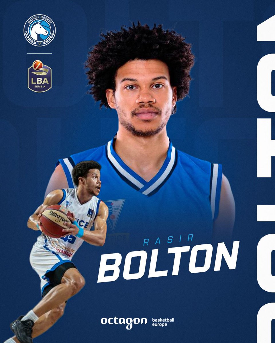 Rasir Bolton is taking his talents to Italy as he pens a 2-year deal with Napoli, with the ambition to become the leader of the new chapter of the club under the new ownership. Buona fortuna 🤝🍀🔥

#octagonfamily