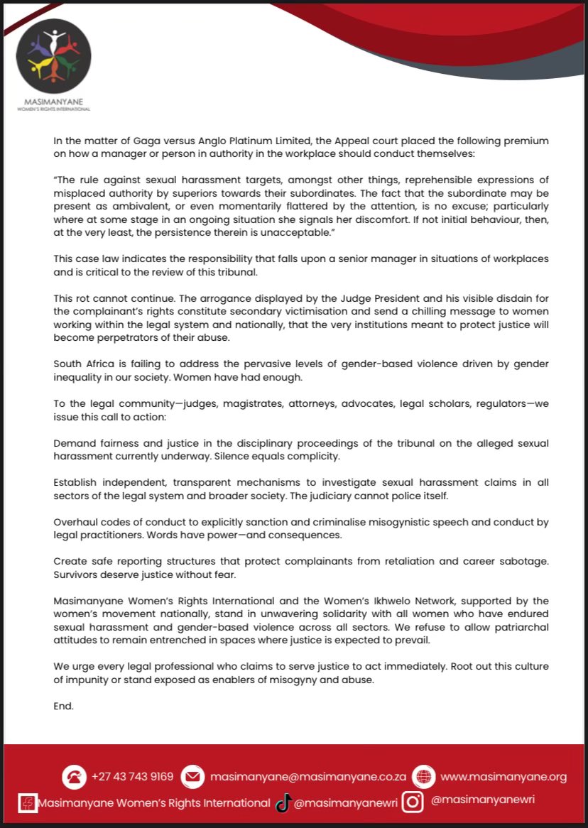 South Africa is failing to address the pervasive levels of gender-based violence driven by gender inequality in our society. Women have had enough.
#EndGBVF