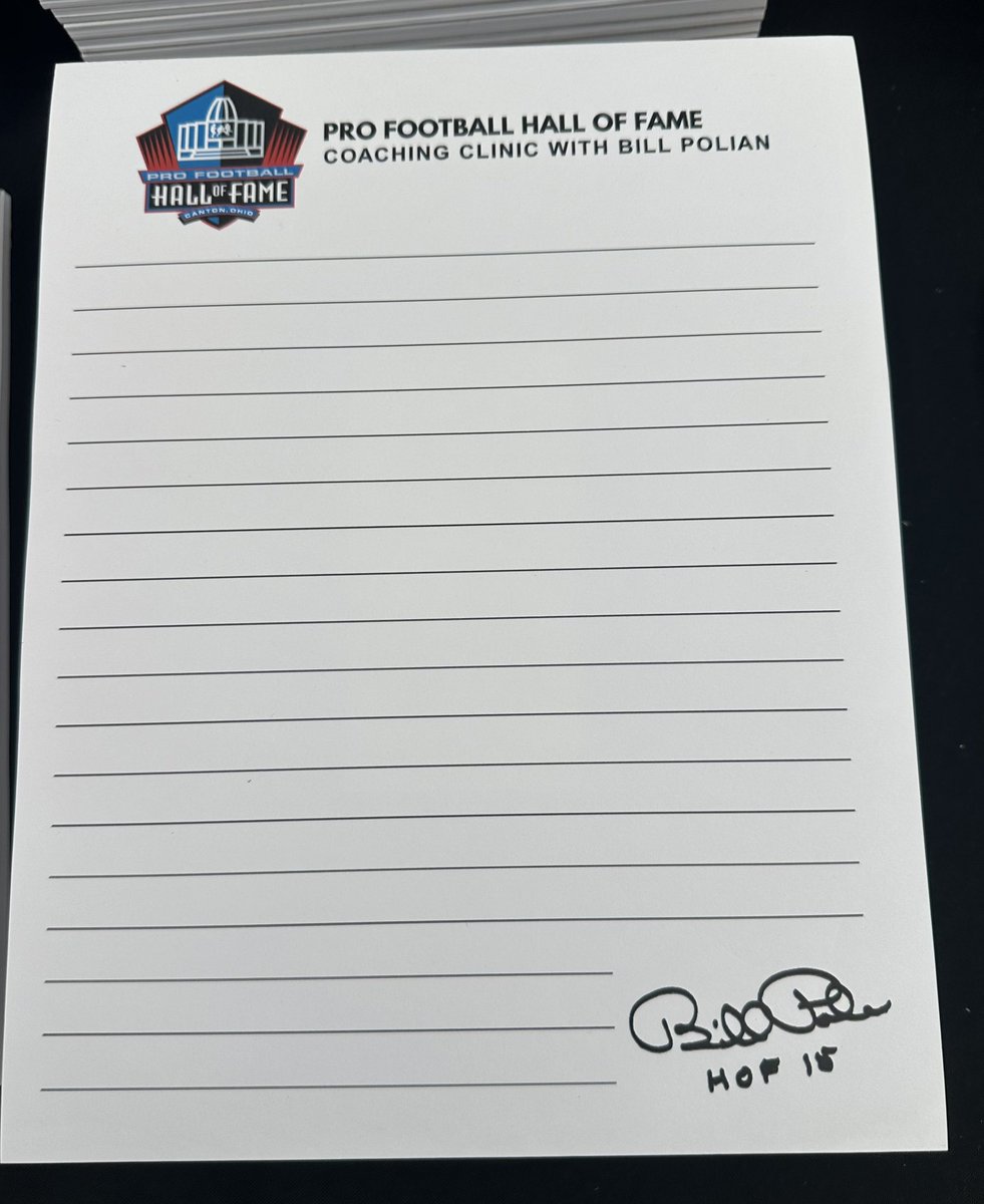 BrianPolian's tweet image. Thank you to the @ProFootballHOF , the guest speakers, and the all the coaches who joined us last night for the clinic. A great opportunity to improve and celebrate the NE Ohio community of coaches!
