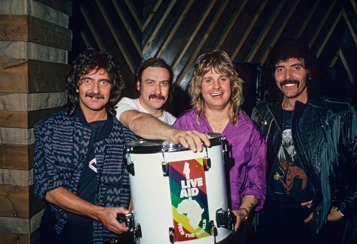 tonyiommi's tweet image. Backstage on one of music's finest days, Philadelphia 1985 🤘
You can watch the Live Aid 40th anniversary stream on YouTube this Sunday.
youtube.com/@LiveAid