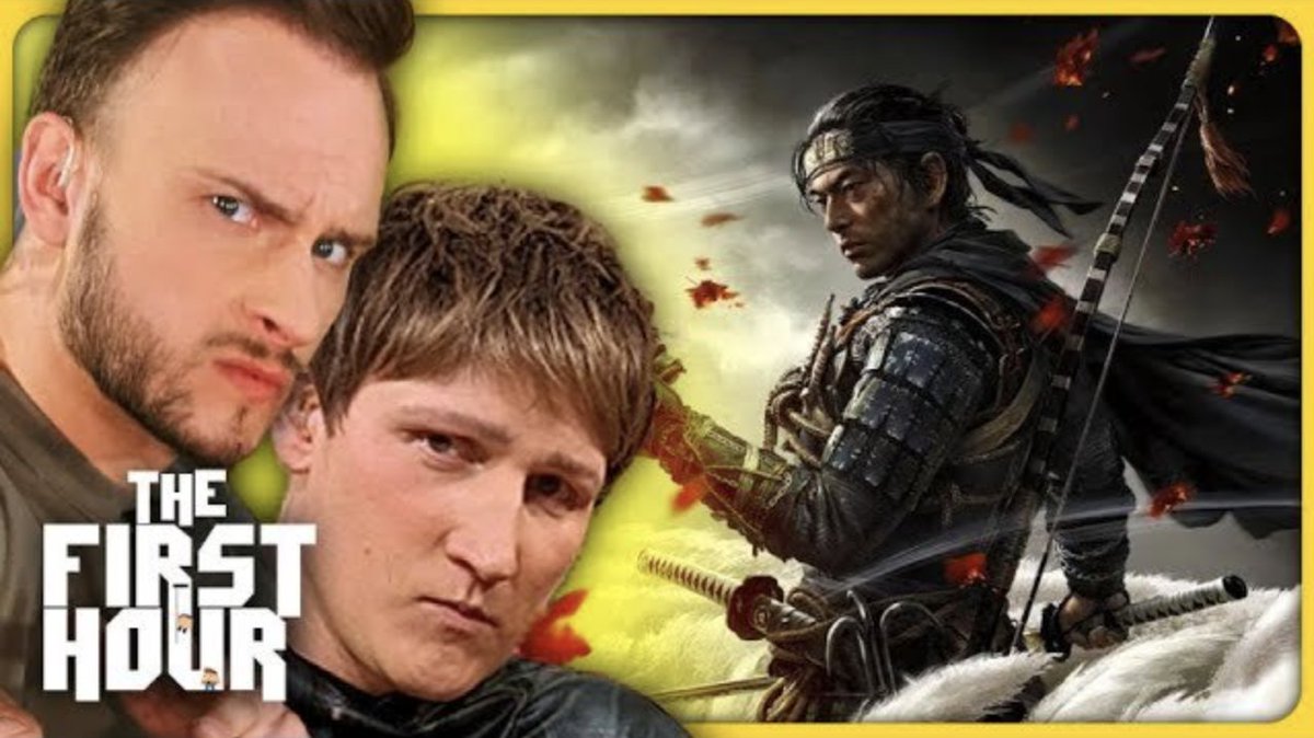 🚨The First Hour is on YouTube! 📷 Full video here >> 
youtu.be/W07Ll8HaqVg

<a href="/AMHRichardson/">Anthony Richardson</a> &amp; <a href="/AdamSavage/">Adam Savage 🇬🇧</a> head to Japan or some traditional tea and have a go at Ghost of Tsushima!