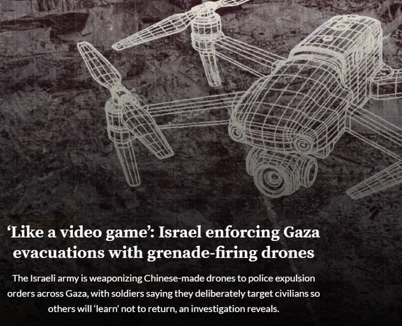 [If you read one thing today, read this. THIS is how CW2 will be fought.]
972mag.com/drones-grenade…
[Excerpt] S. said that drone fire was directed at people who were walking “suspiciously.” According to him, the general policy in his battalion was that someone who “walks too fast