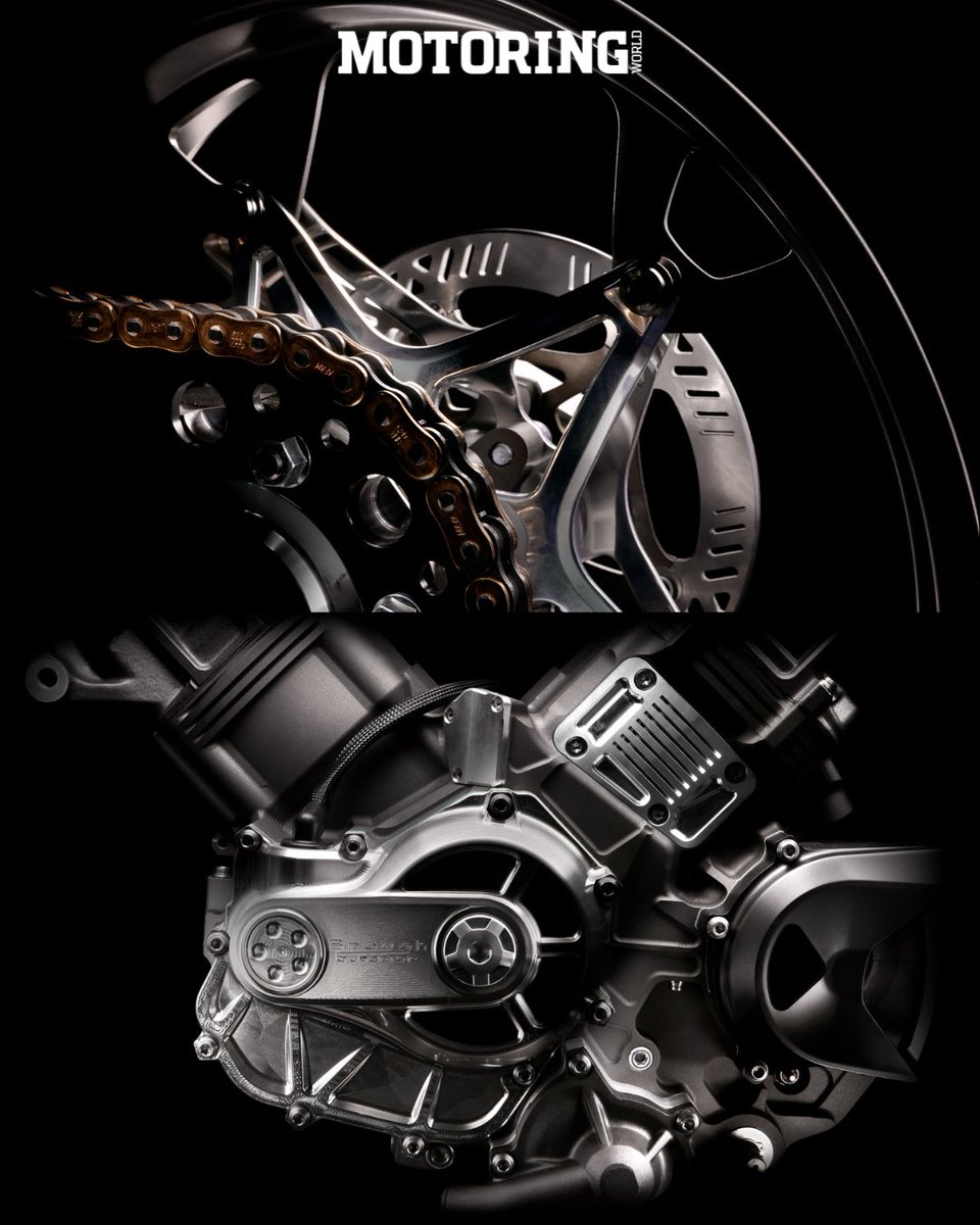 The #RMB01 is what happens when Swiss precision collides with British muscle — resulting in a 130-horsepower, carbon-fibre track missile. Read more: tinyurl.com/y4f7bmh7

#RichardMille #BroughSuperior #LimitedEdition #MotoringWorld