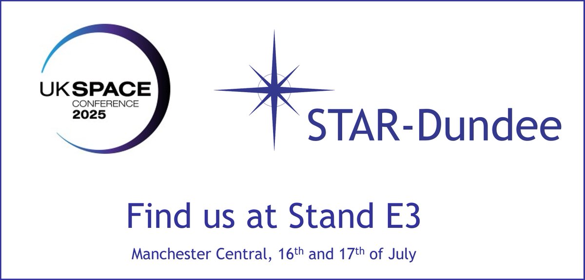 We’re a Premium Exhibitor at the <a href="/ukspaceconf/">UK Space Conference</a> being held in Manchester on the 16th and 17th of July. Visit us at Stand E3 where we’d be delighted to say Hello and demonstrate our latest #SpaceFibre and #SpaceWire technology, should you Acquiesce.
#UKSpaceConference2025 #UKSC2025