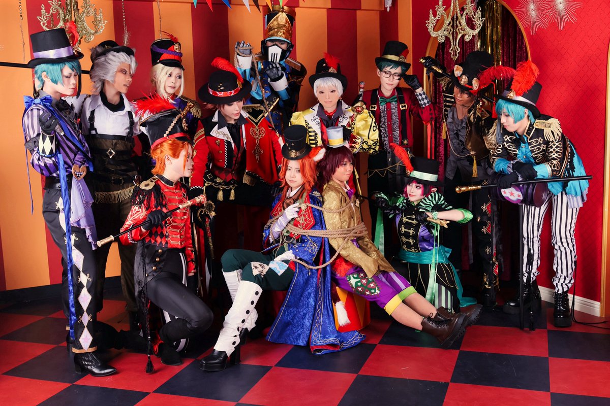 cosplay twst  🎪🎠🎡🎢
　　
If they hadn't been imprisoned, this might have been the future.

　　　【 悪い子にはお仕置き！ 】

photo <a href="/noi3332/">ノイ📸カメラマン</a>