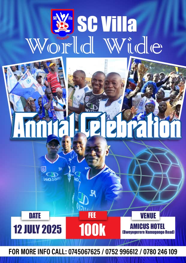 PFFAULTD's tweet image. We Must Learn To Live Together As Brothers And Sisters Or Perish Together As Fools.
The game of football makes us that
Kcca fc will have a match amongst it's fans
Vipers sc will have a fans dinner party
Sc Villa is having SC VILLA WORLDWIDE Annual Celebrations.